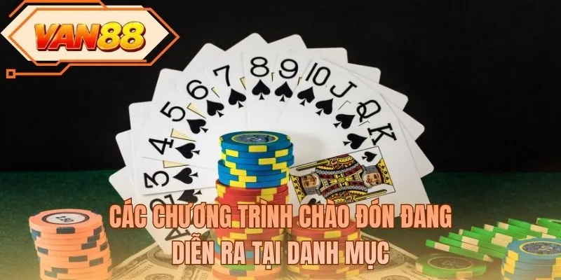 Các chương trình chào đón đang diễn ra tại danh mục