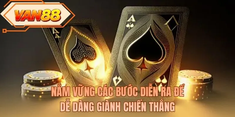 Nắm vững các bước diễn ra để dễ dàng giành chiến thắng