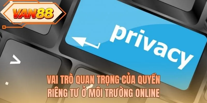 Vai trò quan trọng của quyền riêng tư ở môi trường online